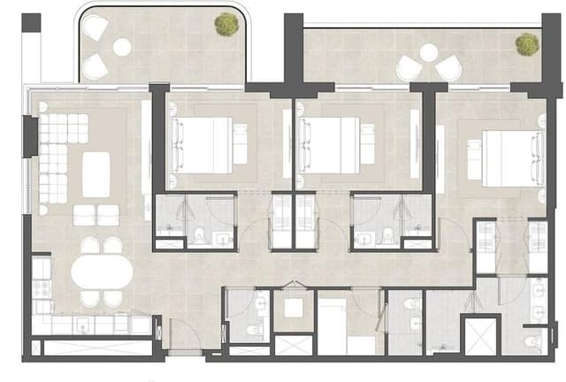 City View Development Hyde Residences - Indoor area