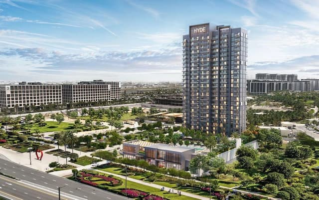 City View Development Hyde Residences - Building facade