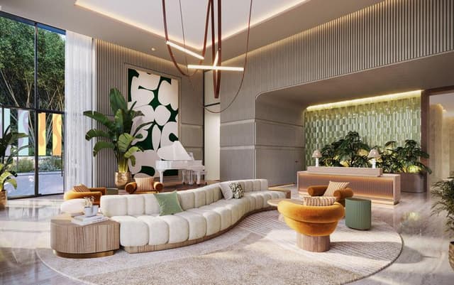 Indoor area at Hyde Residences by City View Development in Dubai Hills Estate