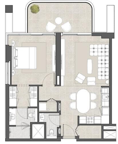 Living space #21 at Hyde Residences