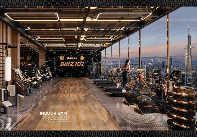 Interior at Bayz 102 in Business Bay