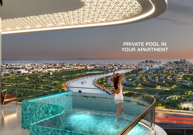 Indoor area at Bayz 102 by Danube Properties in Business Bay