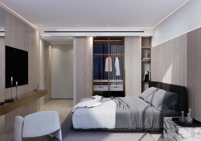 JVC (Jumeirah Village Circle) - Living space at Binghatti Royale