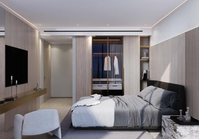 JVC (Jumeirah Village Circle) - Living space at Binghatti Royale