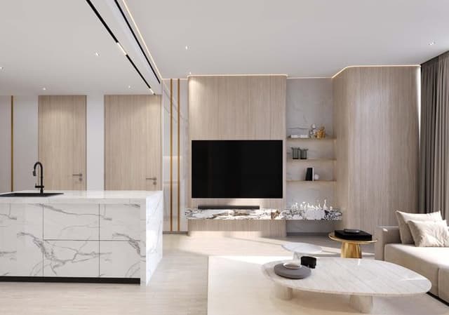 Indoor area at Binghatti Royale by Binghatti in JVC (Jumeirah Village Circle)