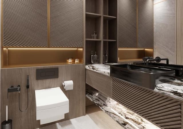 JVC (Jumeirah Village Circle) - Indoor area at Binghatti Royale