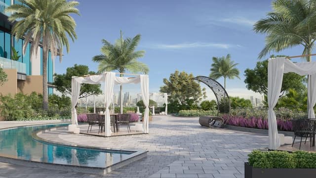 JVC (Jumeirah Village Circle) - Indoor area at Skyhills Residences 2