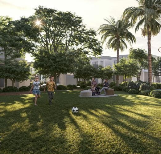 Emaar South - Living space at Greenridge