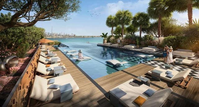 Interior at SARIA Residences in Dubai Maritime City