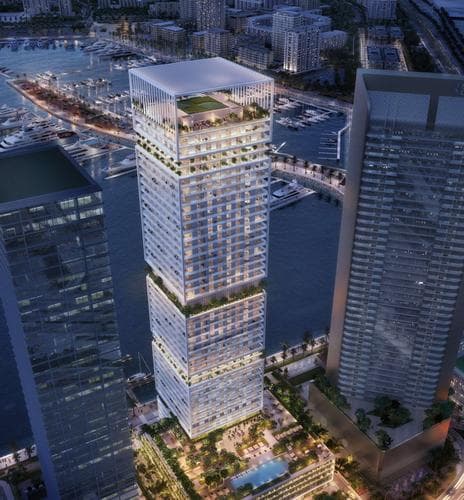 Living space at SARIA Residences by Omniyat