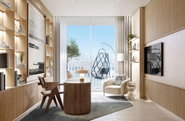 SARIA Residences Building facade in Dubai Maritime City