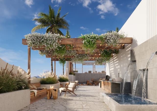 Interior at Weybridge Gardens 3 by Leos International in Dubailand