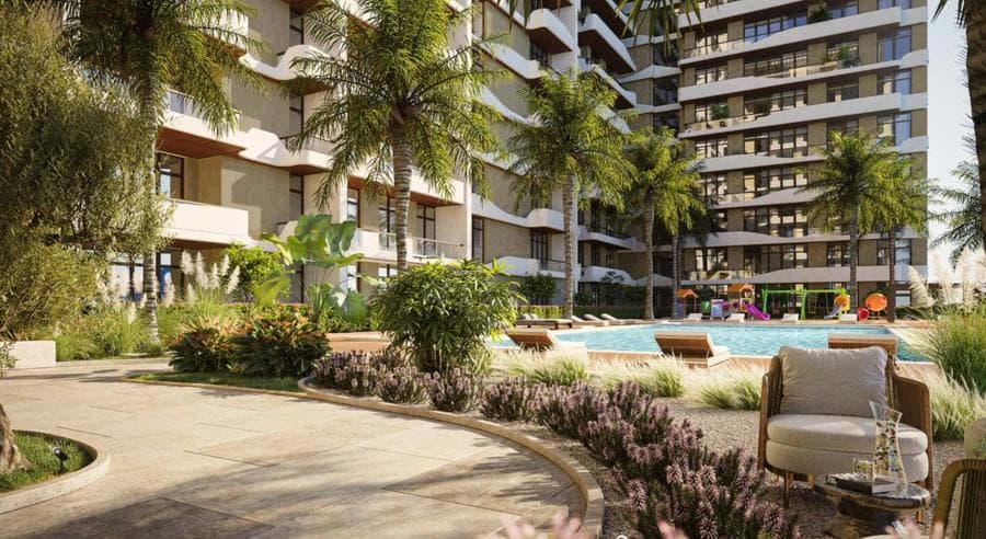 Building design at The Autograph Series in JVC (Jumeirah Village Circle)