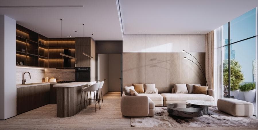 Interior at Allura Residences in JVC (Jumeirah Village Circle)