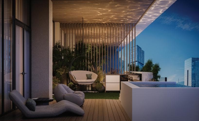 Building design at Allura Residences in JVC (Jumeirah Village Circle)