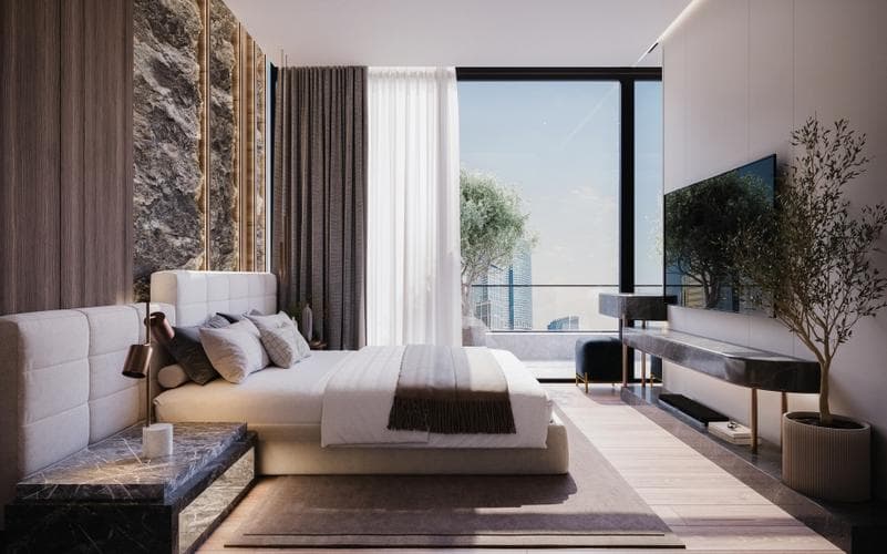 Living space at Allura Residences by CITI Developer