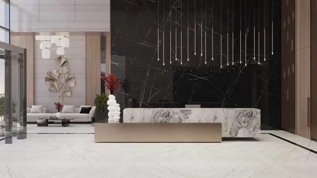 Living space at Riva Residence by Vakson