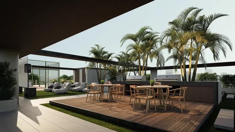 Building design at Beverly Gardens in JVC (Jumeirah Village Circle)
