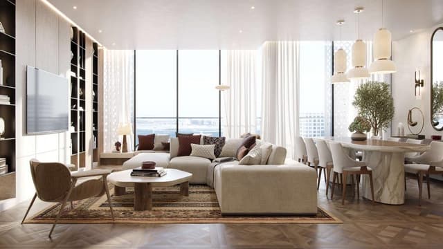 Room design at Reem Eleven by SAAS Properties