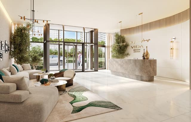 Vida Residences Club Point Room design in Dubai Hills Estate