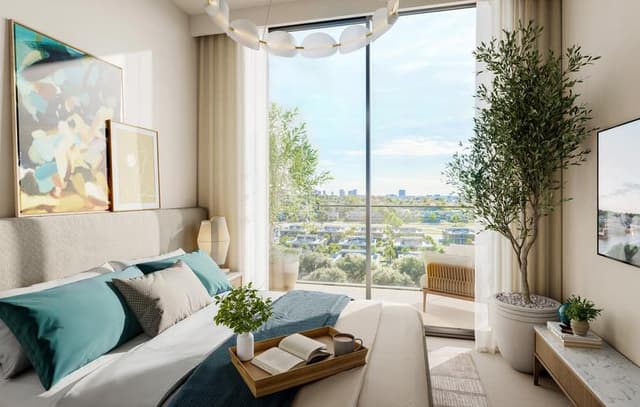 Building design at Vida Residences Club Point in Dubai Hills Estate