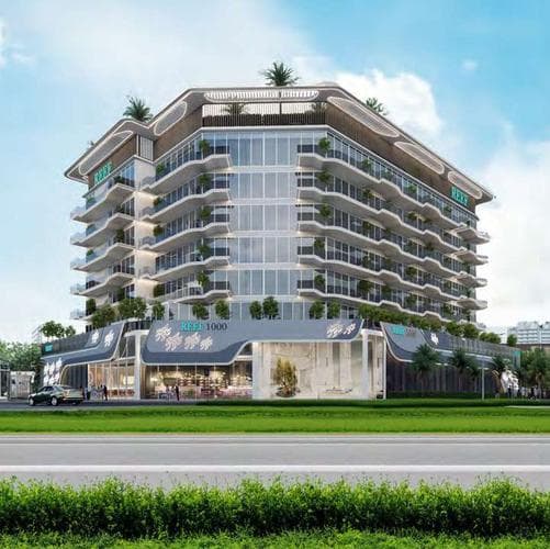Dubailand - Living space at Reef 1000 DLRC