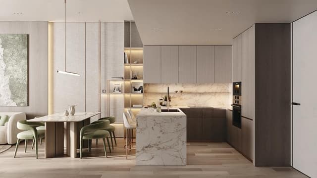 Apartment interior #5 at Cove Edition 2
