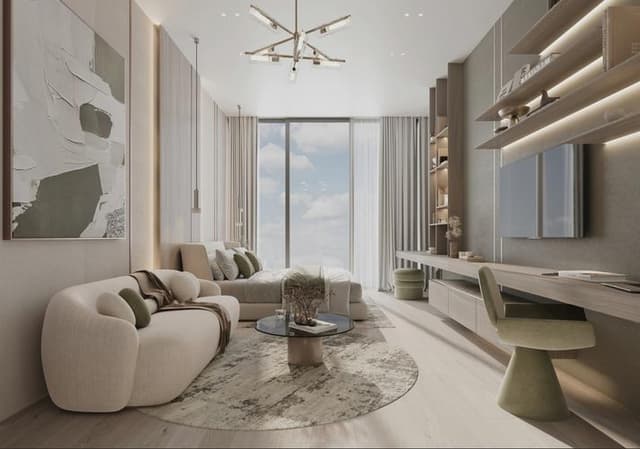 Dubailand - Living space at Cove Edition 2