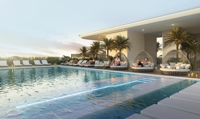 Building design at Cove Edition 2 in Dubailand
