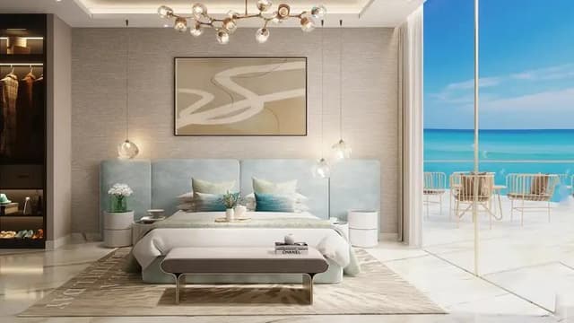 Front entrance at Sora Beach Residences