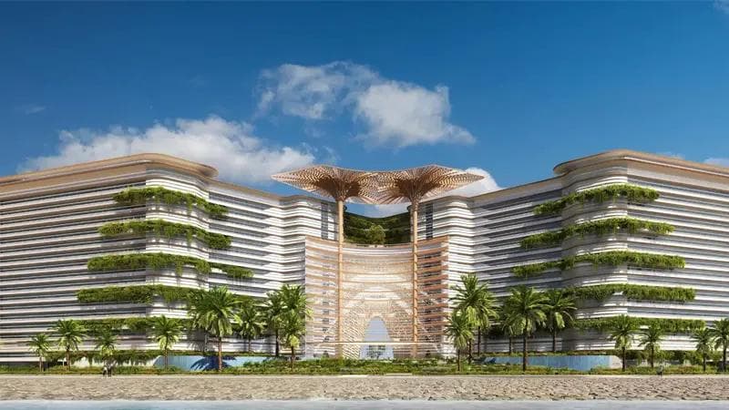 Sora Beach Residences Room design in Marjan Island