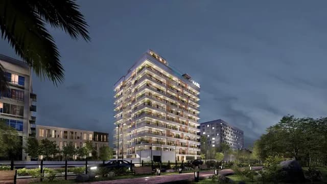 Front entrance at AARK Residences