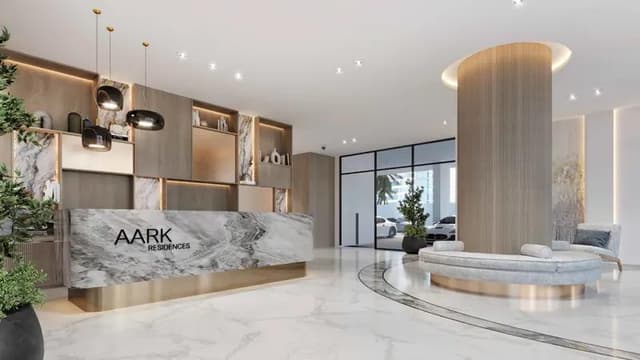 Room design at AARK Residences by Aark Developers