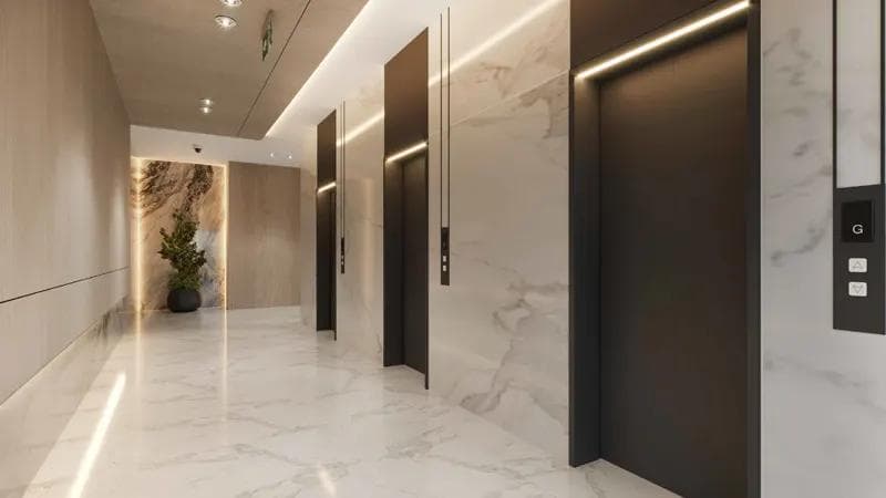 Building design at AARK Residences in Dubailand