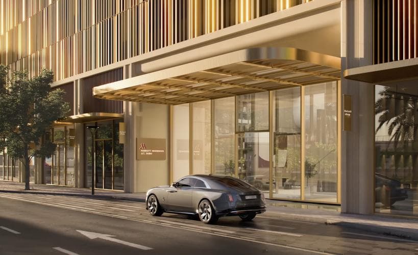 Interior at Marriott Residences JLT in Jumeirah Lake Towers - JLT