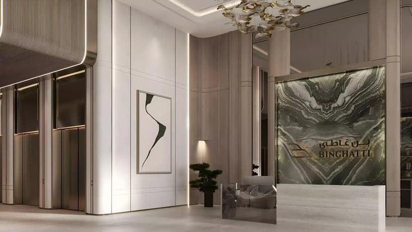 Interior at Canal Heights 2 in Business Bay