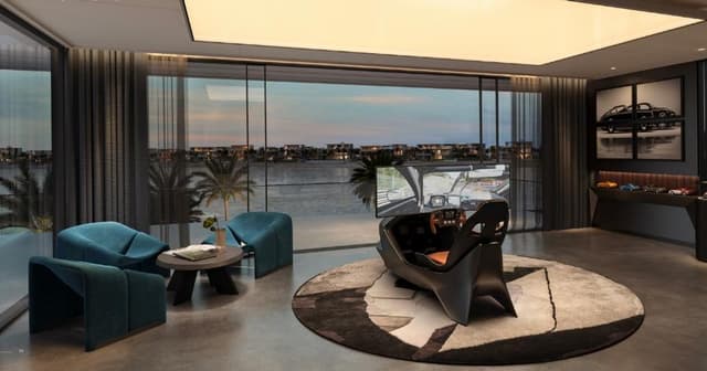 Room design at Villa Baia Luna - Palm Jebel Ali by Nakheel Properties