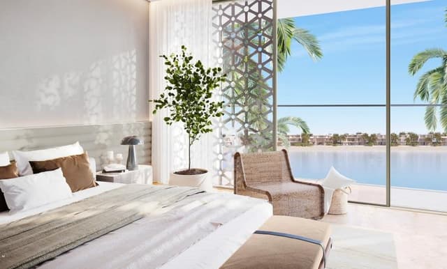 Palm Jebel Ali - Living space at Villa Blue Horizon - Palm Jebel Ali