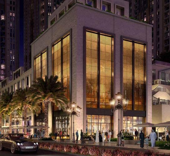 Business Bay - Living space at Al Habtoor Tower