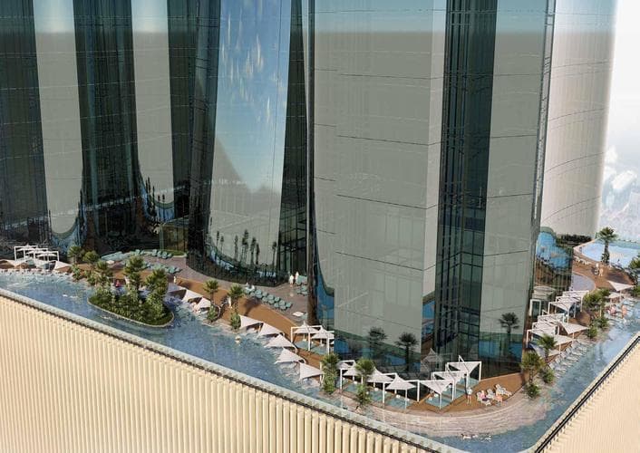 Architecture at Al Habtoor Tower