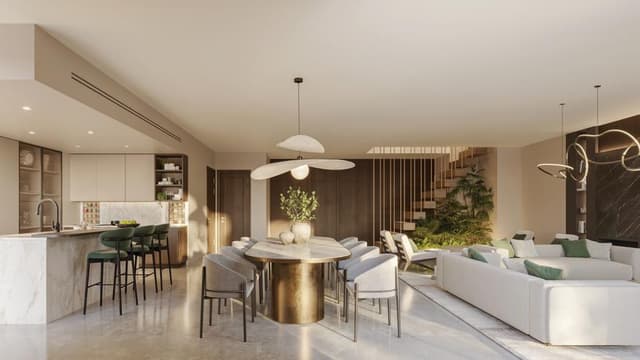 Building design at Sama Yas in Yas Island