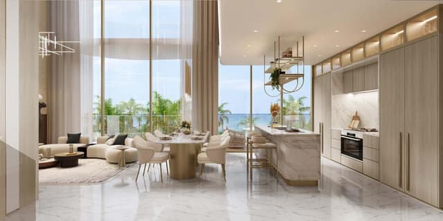 Sunset Bay Room design in Dubai Island