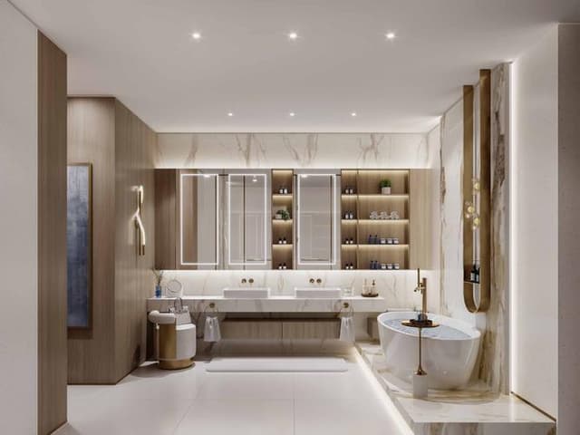 Indoor area at Sunset Bay by imtiaz in Dubai Island