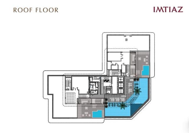 Sunset Bay Indoor area in Dubai Island