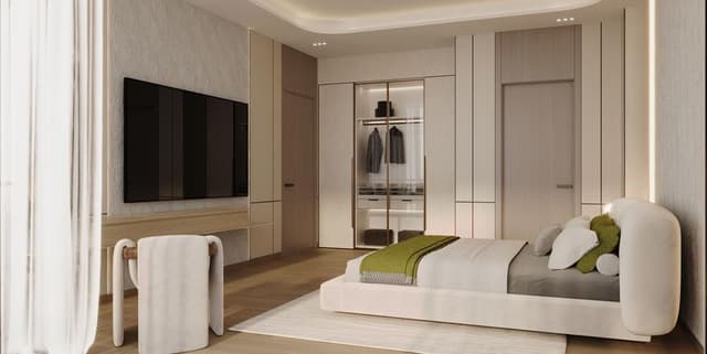 Room design at Skyrise by Binghatti