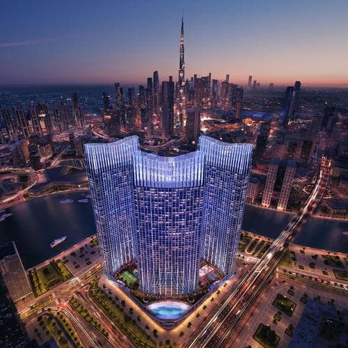 Interior at Skyrise by Binghatti in Business Bay