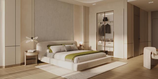 Apartment interior at Skyrise