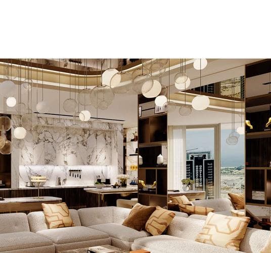 Front entrance at The Biltmore Residences Sufouh