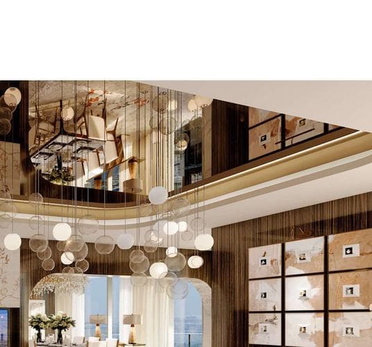 Al Sufouh 1 - Living space at The Biltmore Residences Sufouh