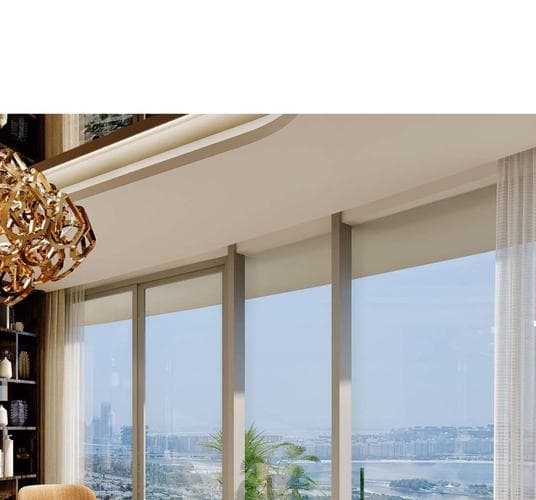 Living space at The Biltmore Residences Sufouh by GJ Properties